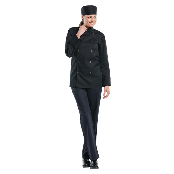 Chaud Devant Hilton Poco Kochjacke lange Ärmel schwarz XXL 1 Chaud Devant Hilton Poco Kochjacke lange Ärmel schwarz XXL