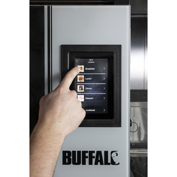 Buffalo Smart Touchscreen Kompakter Kombidämpfer 6 x GN 1/1 mit Installationskit 4 Buffalo Smart Touchscreen Kompakter Kombidämpfer 6 x GN 1/1 mit Installationskit