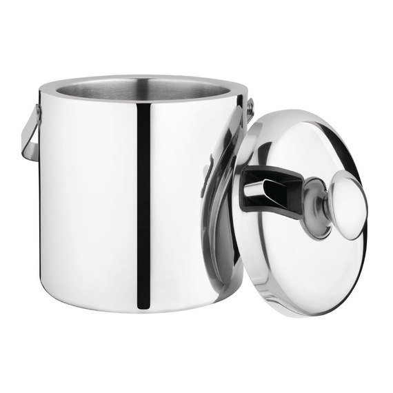 Eiseimer mit Deckel und Zange 1,23L 1 Eiseimer mit Deckel und Zange 1,23L
