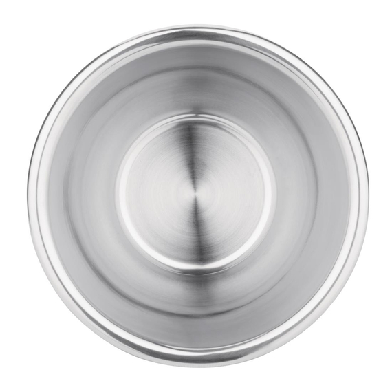 Vogue Teigschüssel konisch Edelstahl Durchmesser 15cm 0,5L 1 Vogue Teigschüssel konisch Edelstahl Durchmesser 15cm 0,5L