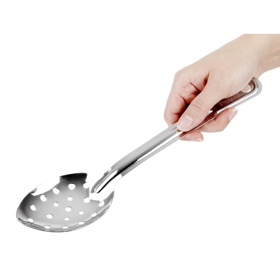 Nisbets Essentials perforierter Servierlöffel 11'' 5 Nisbets Essentials perforierter Servierlöffel 11''