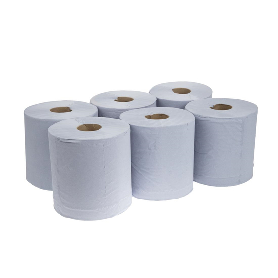 Tork Reflex Wischtuchrolle blau 2-lagig - 6 Stück 2 Tork Reflex Wischtuchrolle blau 2-lagig - 6 Stück