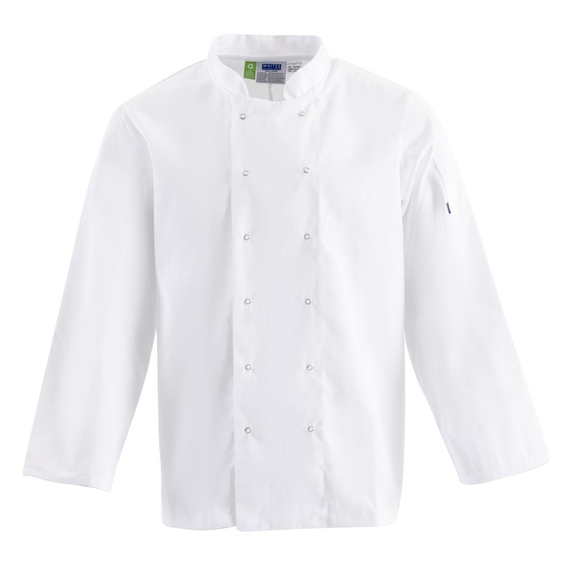 Whites Vegas Kochjacke lange Ärmel weiß S 4 Whites Vegas Kochjacke lange Ärmel weiß S