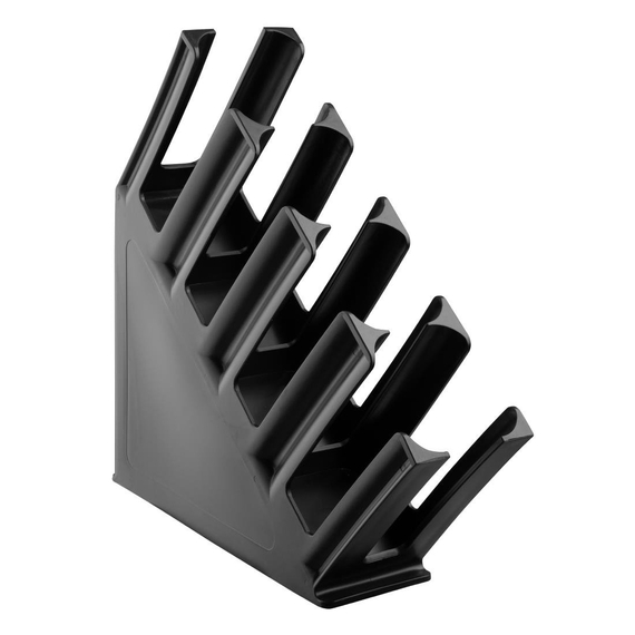 Olympia Kristallon Tassenhalter 4-Slots Polypropylen Schwarz Olympia Kristallon Tassenhalter 4-Slots Polypropylen Schwarz