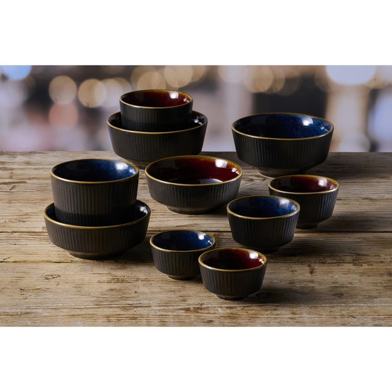 Churchill Nourish Tokyo Black Kochi Flache Schüssel 50 x 115 mm (12 Stück) Churchill Nourish Tokyo Black Kochi Flache Schüssel 50 x 115 mm (12 Stück)