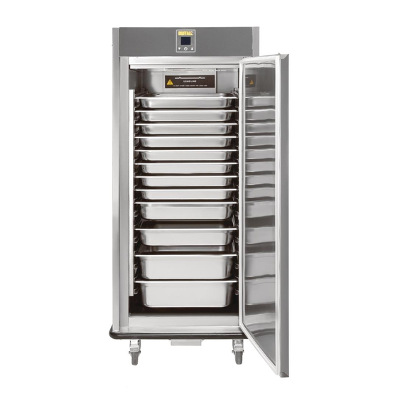 Buffalo beheizter Bankettschrank 16 x GN 2/1 3 Buffalo beheizter Bankettschrank 16 x GN 2/1