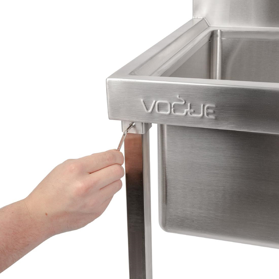 Vogue Edelstahl Moppspülbecken 5 Vogue Edelstahl Moppspülbecken