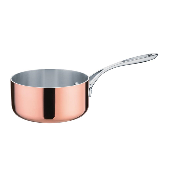 Vogue Cook Like A Pro 3-teiliges Tri-Wall-Kupfer-Kochgeschirr-Set 2 Vogue Cook Like A Pro 3-teiliges Tri-Wall-Kupfer-Kochgeschirr-Set