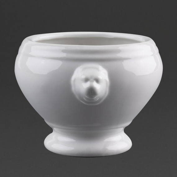 Olympia Whiteware Löwenkopf Suppenschüsseln 475ml/16.5oz (6 Stück) 9 Olympia Whiteware Löwenkopf Suppenschüsseln 475ml/16.5oz (6 Stück)