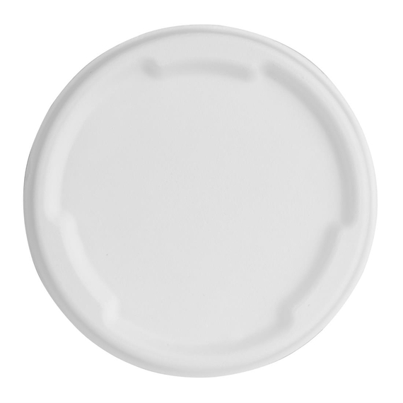 Fiesta Kompostierbare Bagasse-Deckel für 400/500ml Schalenbasen (50 Stück) Fiesta Kompostierbare Bagasse-Deckel für 400/500ml Schalenbasen (50 Stück)