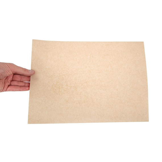 Vegware Kompostierbares Pergamentpapier ungebleicht 38 x 27,5cm (500 Stück) 1 Vegware Kompostierbares Pergamentpapier ungebleicht 38 x 27,5cm (500 Stück)