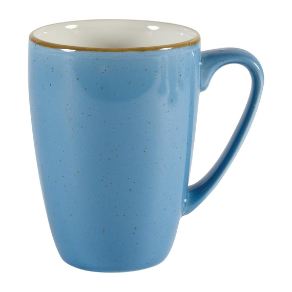 Churchill Stonecast-Becher, Kornblumenblau, 340 ml, 12 oz (12 Stück) Churchill Stonecast-Becher, Kornblumenblau, 340 ml, 12 oz (12 Stück)