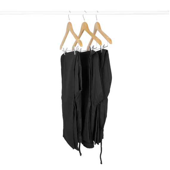 Bolero Holzkleiderbügel mit Anti-Rutsch-Klammern (10er-Pack) 4 Bolero Holzkleiderbügel mit Anti-Rutsch-Klammern (10er-Pack)