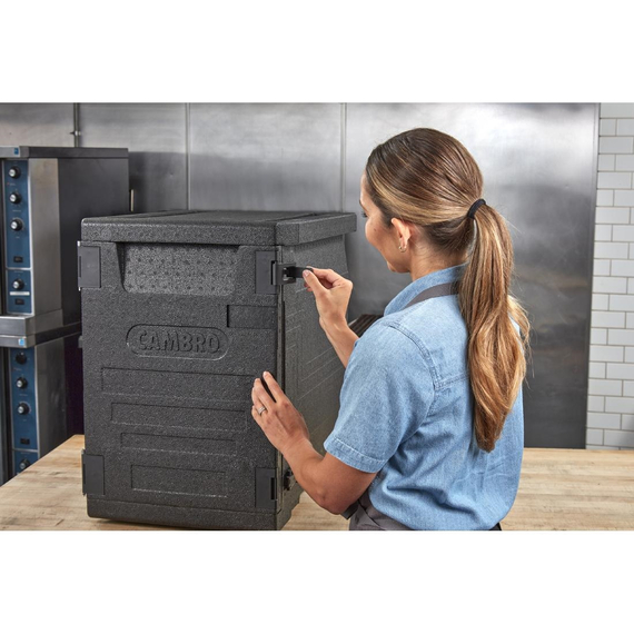 Cambro isolierter Frontlader Lebensmitteltransportbehälter 86L 4 Cambro isolierter Frontlader Lebensmitteltransportbehälter 86L