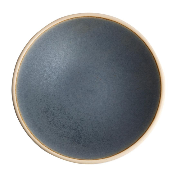Olympia Canvas Flache konische Schale Blauer Granit 200mm (6 Stück) 4 Olympia Canvas Flache konische Schale Blauer Granit 200mm (6 Stück)