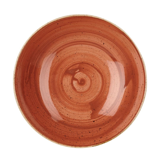 Churchill Stonecast, runde Coupe-Schüssel, gewürztes Orange, 220 mm, (12 Stück) 1 Churchill Stonecast, runde Coupe-Schüssel, gewürztes Orange, 220 mm, (12 Stück)