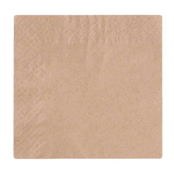 Vegware Kompostierbare ungebleichte Servietten 324cm (4000 Stück) 1 Vegware Kompostierbare ungebleichte Servietten 324cm (4000 Stück)
