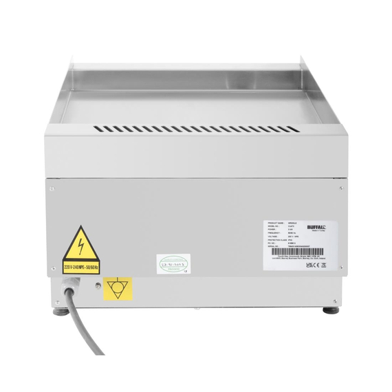 Elektrische Grillplatte der Buffalo 600-Serie, 400 mm 4 Elektrische Grillplatte der Buffalo 600-Serie, 400 mm