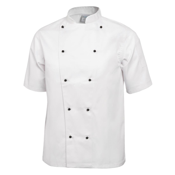 Whites Chicago Kochjacke kurze Ärmel weiß M 6 Whites Chicago Kochjacke kurze Ärmel weiß M