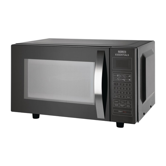 Nisbets Essentials Kommerzielle Mikrowelle 21ltr 750W 2 Nisbets Essentials Kommerzielle Mikrowelle 21ltr 750W