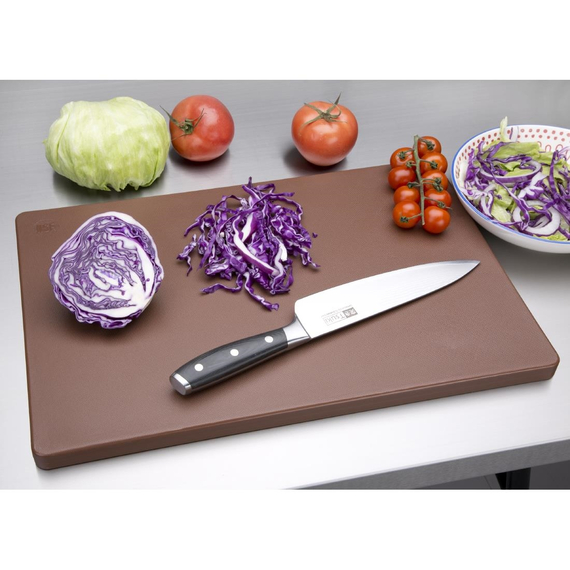 Hygiplas LDPE extra dickes Schneidebrett braun 45x30x2cm 7 Hygiplas LDPE extra dickes Schneidebrett braun 45x30x2cm