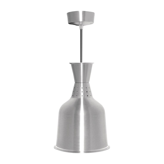 Buffalo Wärmelampe mit Silber-Finish Buffalo Wärmelampe mit Silber-Finish