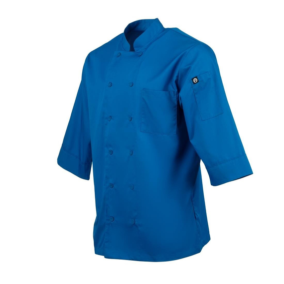 Chef Works Unisex Chefs Jacke Blau M 6 Chef Works Unisex Chefs Jacke Blau M