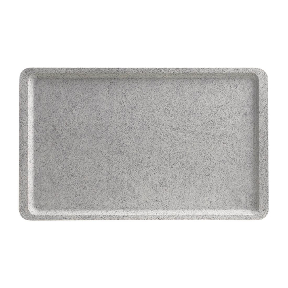 Cambro Versa Polyester Tablett glatt 53 x 32,5 cm Hellgrau Cambro Versa Polyester Tablett glatt 53 x 32,5 cm Hellgrau