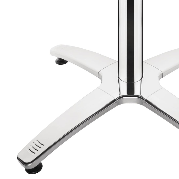 Bolero Tischfuß mit Fußkreuz Aluminium 68cm hoch 1 Bolero Tischfuß mit Fußkreuz Aluminium 68cm hoch