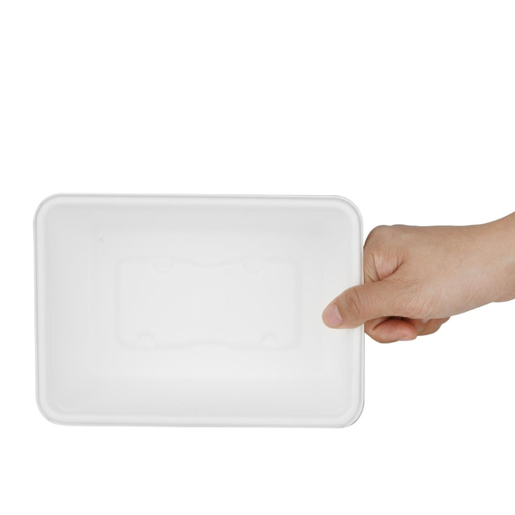 Fiesta Kompostierbare Bagasse Food Container Basen 800ml (100 Stück) 4 Fiesta Kompostierbare Bagasse Food Container Basen 800ml (100 Stück)