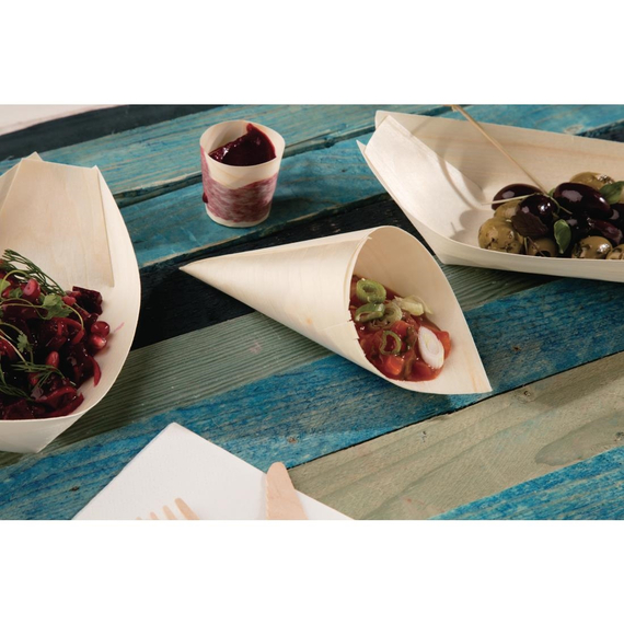 Fiesta Compostable Biologisch abbaubare Holztüte 17 x 7,5cm (100 Stück) 6 Fiesta Compostable Biologisch abbaubare Holztüte 17 x 7,5cm (100 Stück)