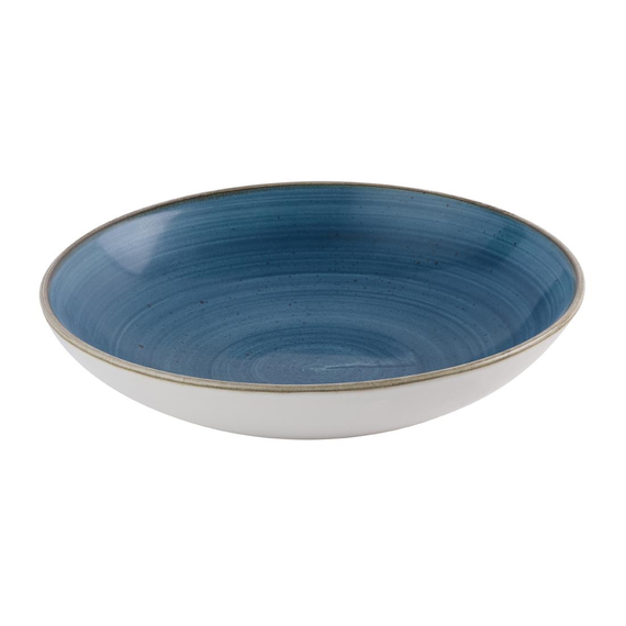 Churchill Stonecast Evolve Coupe-Schüsseln, Java Blue, 247 mm, (12 Stück) 1 Churchill Stonecast Evolve Coupe-Schüsseln, Java Blue, 247 mm, (12 Stück)