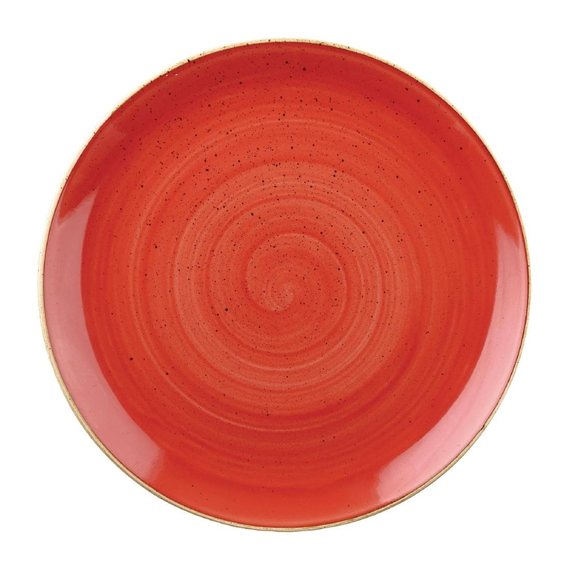 Churchill Stonecast Coupe-Schüsseln, Beerenrot, 182 mm, (12 Stück) Churchill Stonecast Coupe-Schüsseln, Beerenrot, 182 mm, (12 Stück)
