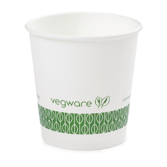 Vegware kompostierbare Espresso Becher 11,3cl (1000 Stück) Vegware kompostierbare Espresso Becher 11,3cl (1000 Stück)