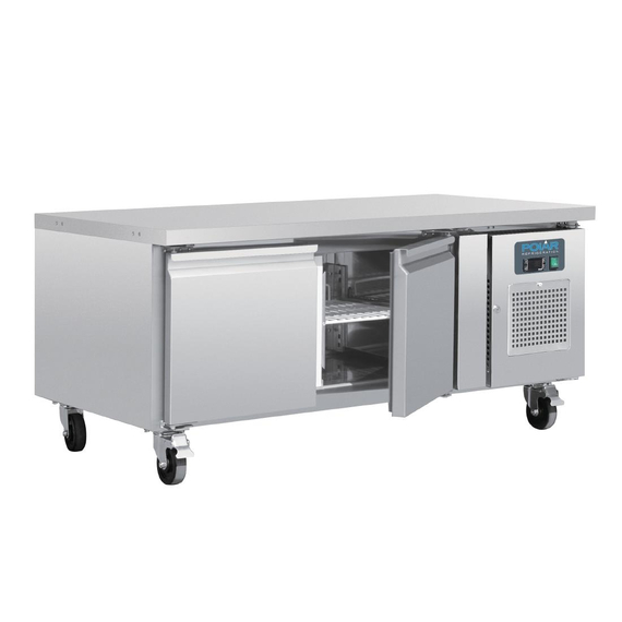 Polar Serie U 2-türiger GN-Kühltisch 214L 1 Polar Serie U 2-türiger GN-Kühltisch 214L