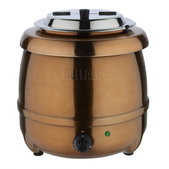 Buffalo Suppenkessel kupferfarben 10L Buffalo Suppenkessel kupferfarben 10L