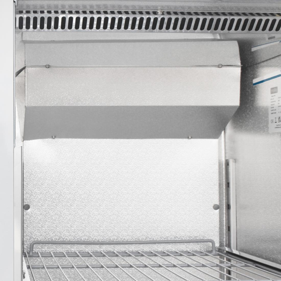 Polar Serie G Kühlschrank Edelstahl mit geteilter Tür 600L 5 Polar Serie G Kühlschrank Edelstahl mit geteilter Tür 600L