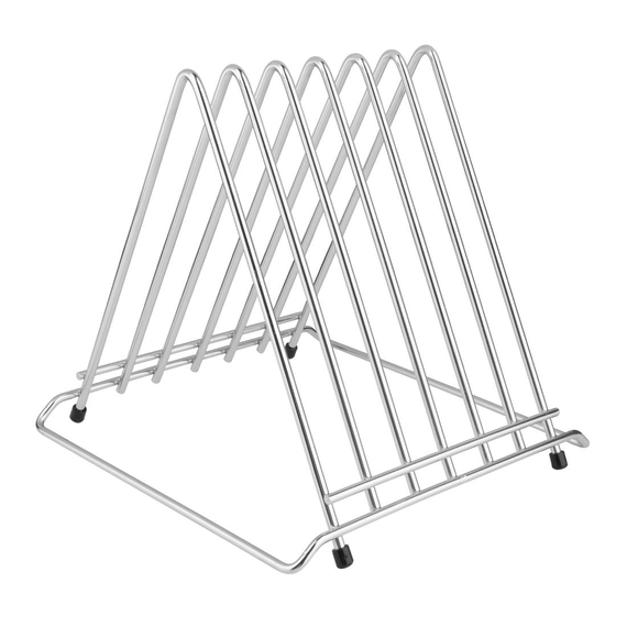 Hygiplas extra dickes Schneidebretter Set inklusive Ständer und Poster 6 Hygiplas extra dickes Schneidebretter Set inklusive Ständer und Poster