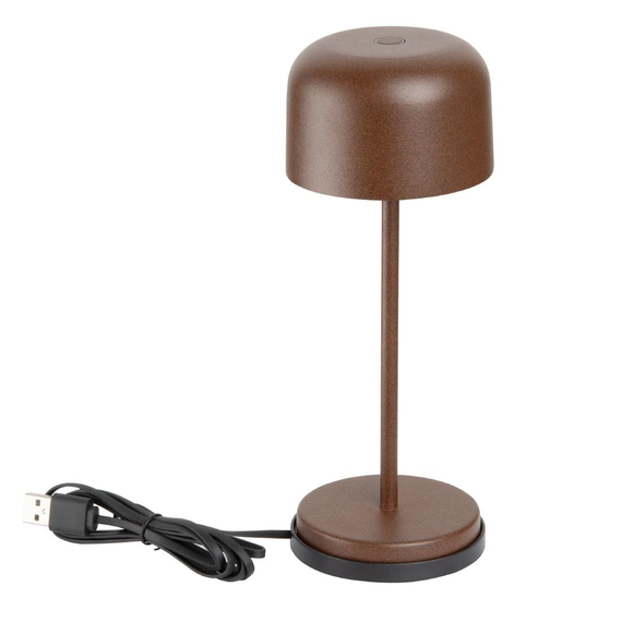 Olympia Siena Tischlampe Rund Kuppel Kastanie 200mm 1 Olympia Siena Tischlampe Rund Kuppel Kastanie 200mm