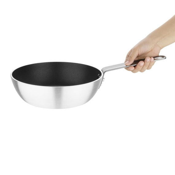 Vogue Aluminium Antihaft Teflon Platinum Plus Saute-Pfanne 24cm 2 Vogue Aluminium Antihaft Teflon Platinum Plus Saute-Pfanne 24cm