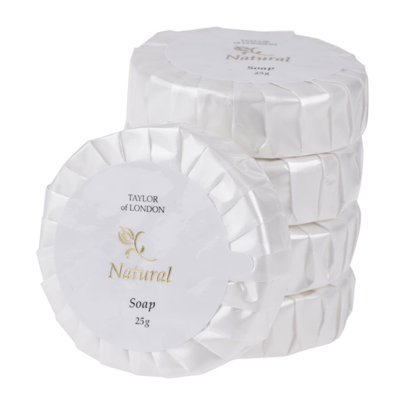 Hotelkomplementär Taylor of London Natural Range Faltseife (100 Stück) 1 Hotelkomplementär Taylor of London Natural Range Faltseife (100 Stück)