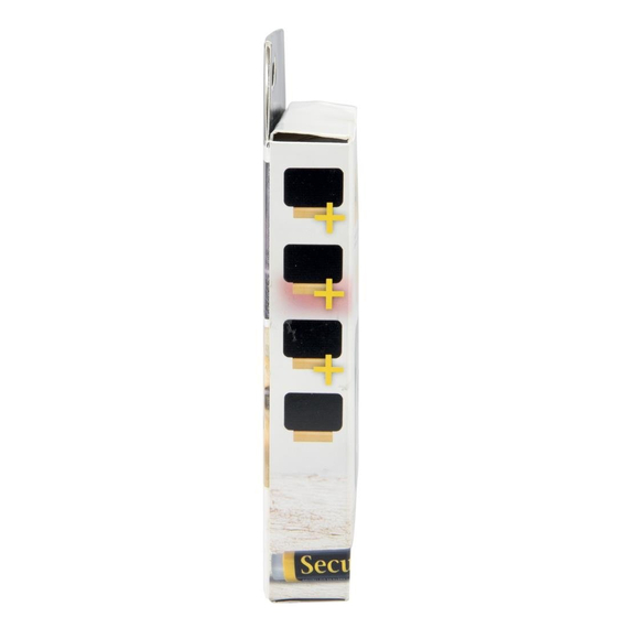 Securit rechteckige Minikreidetafeln, inklusive Kreidemarker, mit Holzsockel (4 Stück) 2 Securit rechteckige Minikreidetafeln, inklusive Kreidemarker, mit Holzsockel (4 Stück)