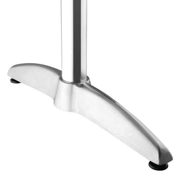 Bolero rechteckiger Tisch Edelstahl 120 x 60cm 3 Bolero rechteckiger Tisch Edelstahl 120 x 60cm