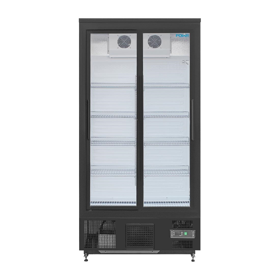 Polar Serie G Barkühlschrank hoch 2 Schiebetüren 2 Polar Serie G Barkühlschrank hoch 2 Schiebetüren