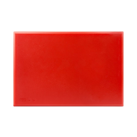 Hygiplas extra dickes Schneidebrett mit hoher Dichte rot 1 Hygiplas extra dickes Schneidebrett mit hoher Dichte rot