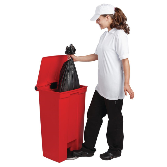 Rubbermaid Abfalleimer rot 87Ltr 3 Rubbermaid Abfalleimer rot 87Ltr