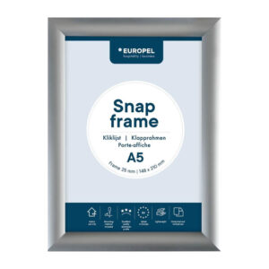 Europel Klapprahmen A5 25mm silber