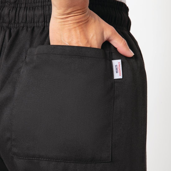 Nisbets Essentials Kochhose Schwarz S 3 Nisbets Essentials Kochhose Schwarz S