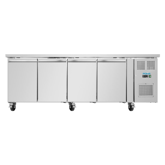 Polar U-Serie Arbeitstisch-Kühlschrank mit vier Türen 553Ltr 2 Polar U-Serie Arbeitstisch-Kühlschrank mit vier Türen 553Ltr