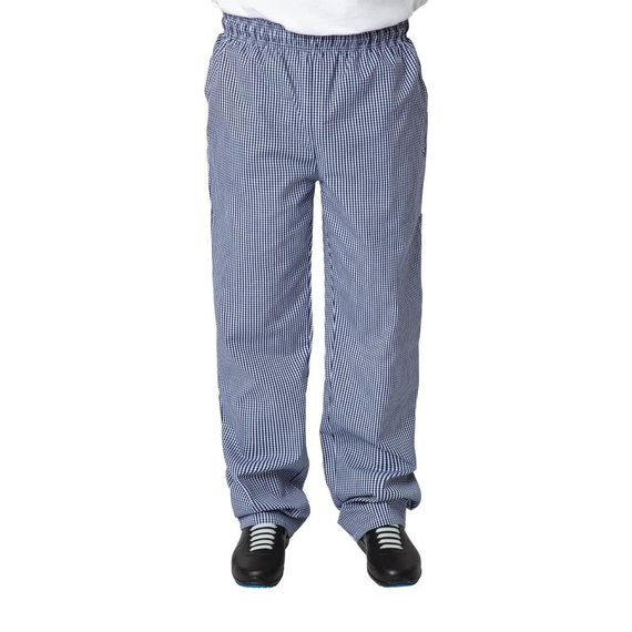 Whites Unisex Kochhose Vegas blau weiß kleinkariert XXL 5 Whites Unisex Kochhose Vegas blau weiß kleinkariert XXL